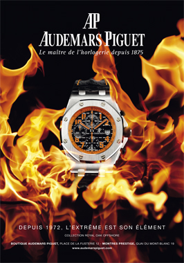 publicité Audemars Piguet