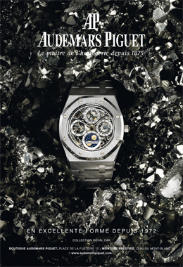 publicité Audemars Piguet
