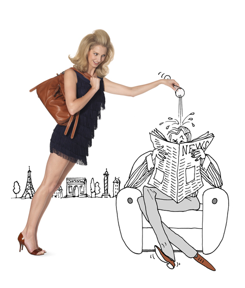 publicité Lancel - Campagne Fêtes de mères 2010